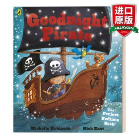 英文原版 Goodnight Pirate 晚安海盗 大开本绘本 英文版 进口英语原版书籍