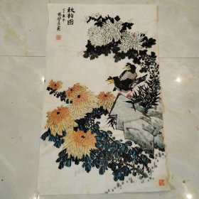 成都美协老年艺委会秘书长杨坤芳国画