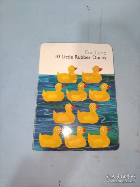 10 Little Rubber Ducks Board Book十只小橡皮鸭子(纸板书) 英文原版