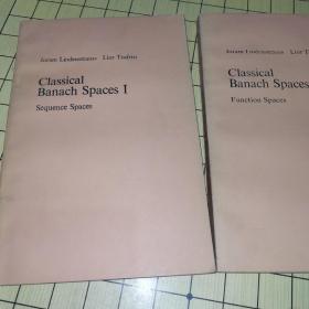 【英文版】Classical Banach Spaces 经典巴拿赫空间 第1卷第2卷合售