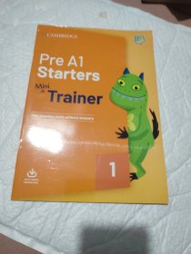 剑桥少儿英语 Pre A1 Starters 1 初级 9781108563819