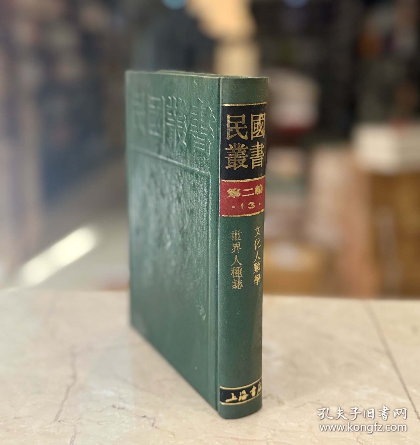 世界人种志 文化人类学（民国丛书 第二编 13 精装 全一册）