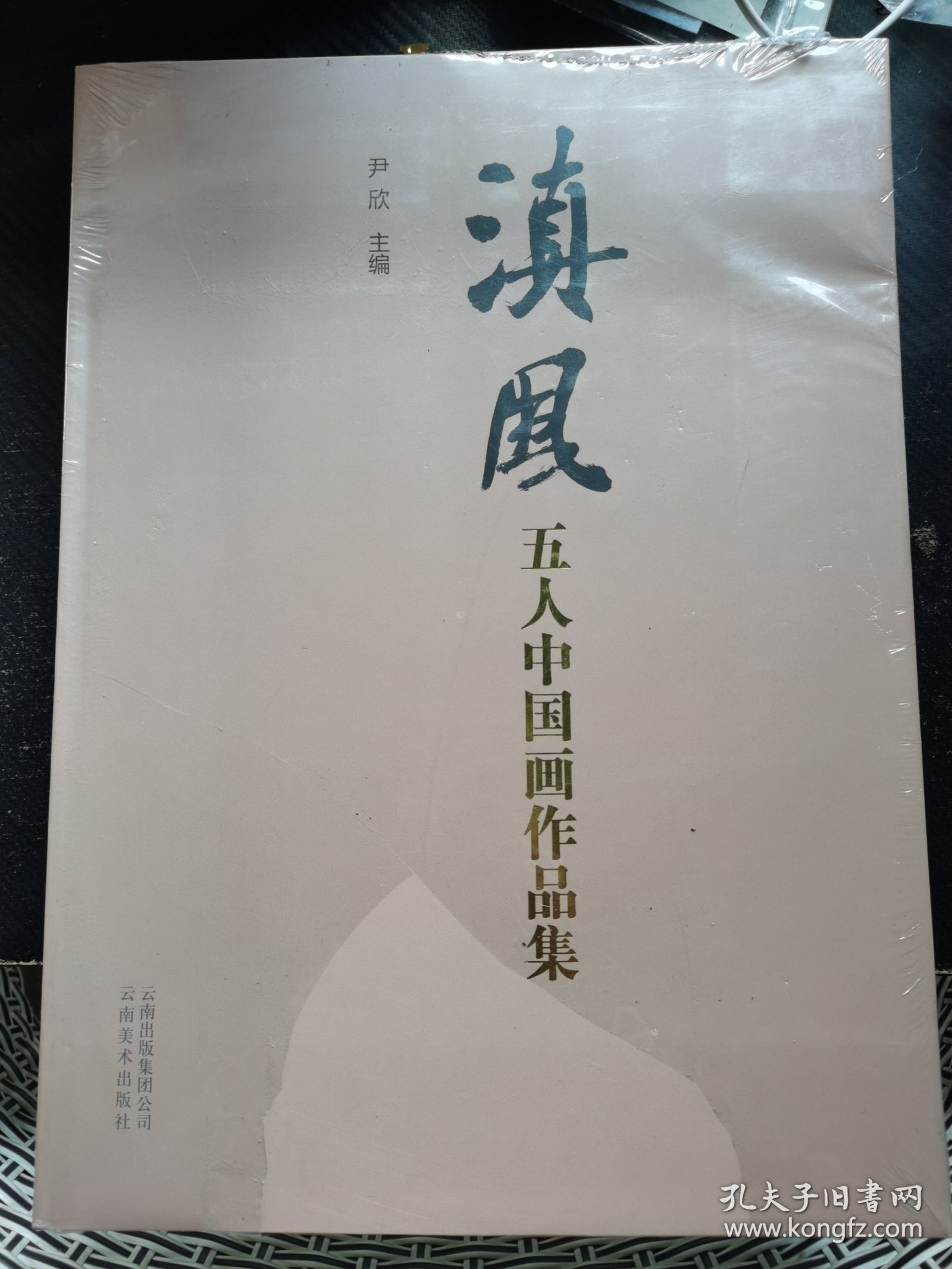 滇风五人中国画作品集。