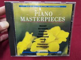 《PIANOMASTERPIECES》外国原版音乐CD，碟片品好无划痕！