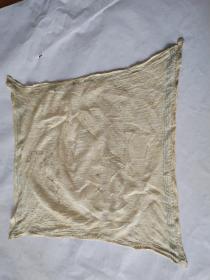 清代，丝绸手帕，39*36