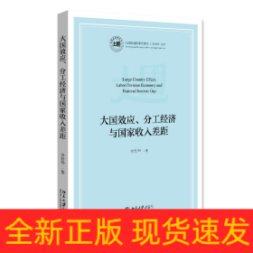 大國效應、分工經(jīng)濟與國家收入差距
