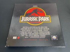 美版 侏罗纪公园 1993 三碟装LD镭射影碟BOX套盒