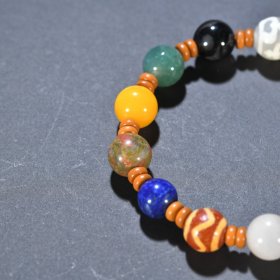 藏传多宝珠手串卡10mm重21g