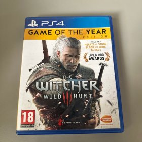 巫师 3 狂猎THE WITCHER WILD 3 HUNT 游戏光盘ps4