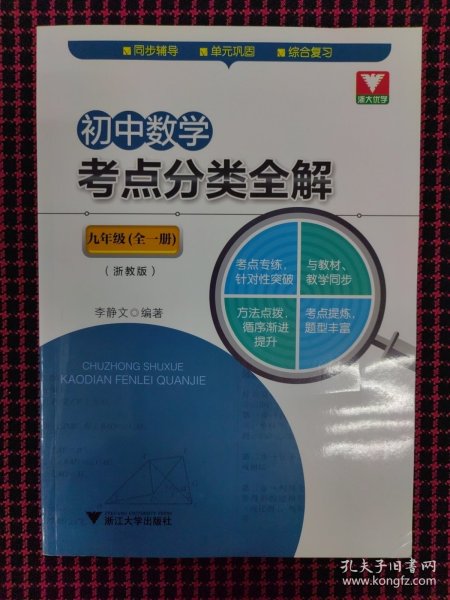 初中数学考点分类全解（九年级全一册）