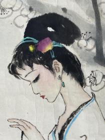杨沙    尺寸 69/59  软件
1940年生于吉林榆树。画家。擅国画、连环画。中国美术家协会会员。中国画研究院院委。1965年毕业于哈尔滨艺术学院。曾任职于黑龙江人民出版社，黑龙江画院，深圳大学。1986年筹建深圳画院任副院长。中国经济出版社高级顾问。中国人口福利基金会理事。