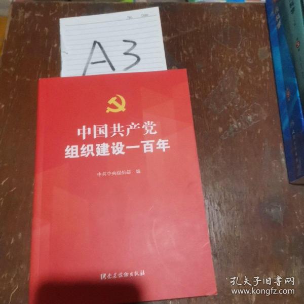 中国共产党组织建设一百年