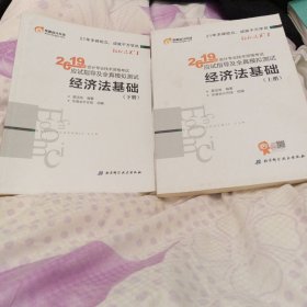 会计专业技术资格考试应试指导及全真模拟测试 经济法基础 2019(上下2册)