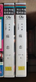 国产四集电视剧《殇恋》录像带2盒成套