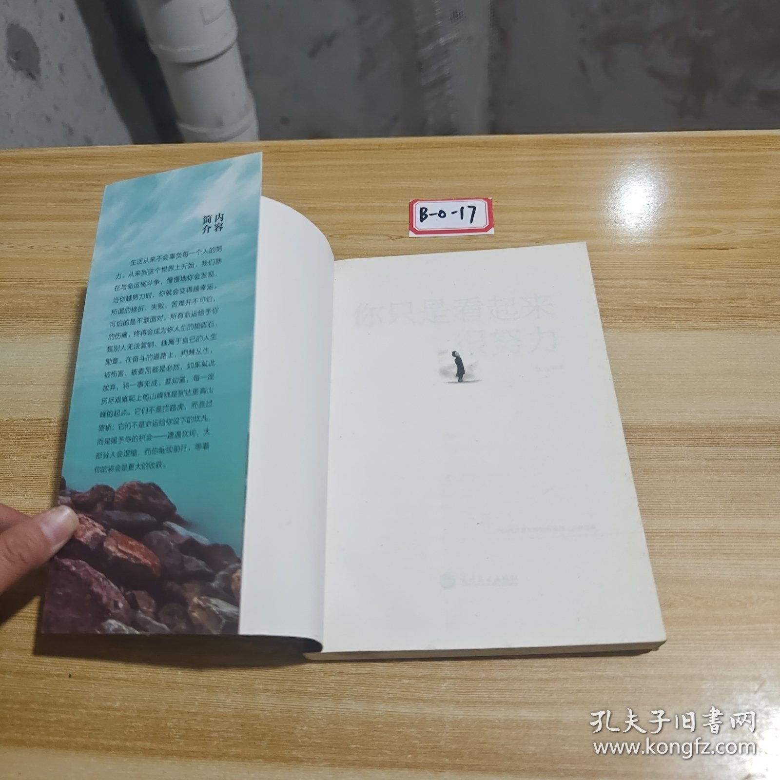 你只是看起来很努力