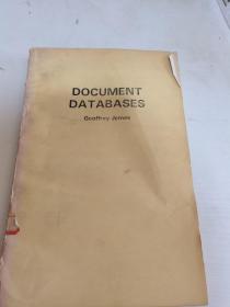 DOCUMENT
DATABASES
Geoffrey James