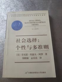 社会选择：个性与多准则