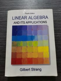 英文原版 Linear Algebra and Its Applications 線性代數(shù)及應(yīng)用 Strang 精裝第四版 英文版 進(jìn)口英語原版書籍
