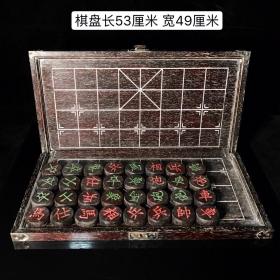 小叶檀木象棋一套棋子