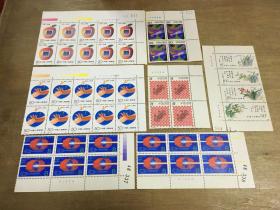 T129邮票 T136邮票 T145邮票 T160邮票（四种合售带厂铭）