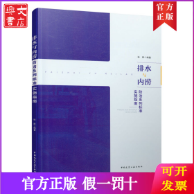排水与内涝防治系列标准实施指南