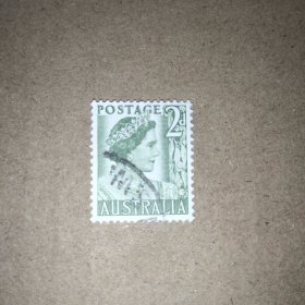 澳大利亚 1971年伊丽莎白三世邮票，信销随机发