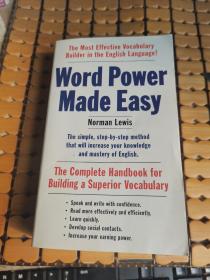 Word Power Made Easy: The Complete Handbook for Building a Superior Vocabulary (英文原版书，满50元免邮费）