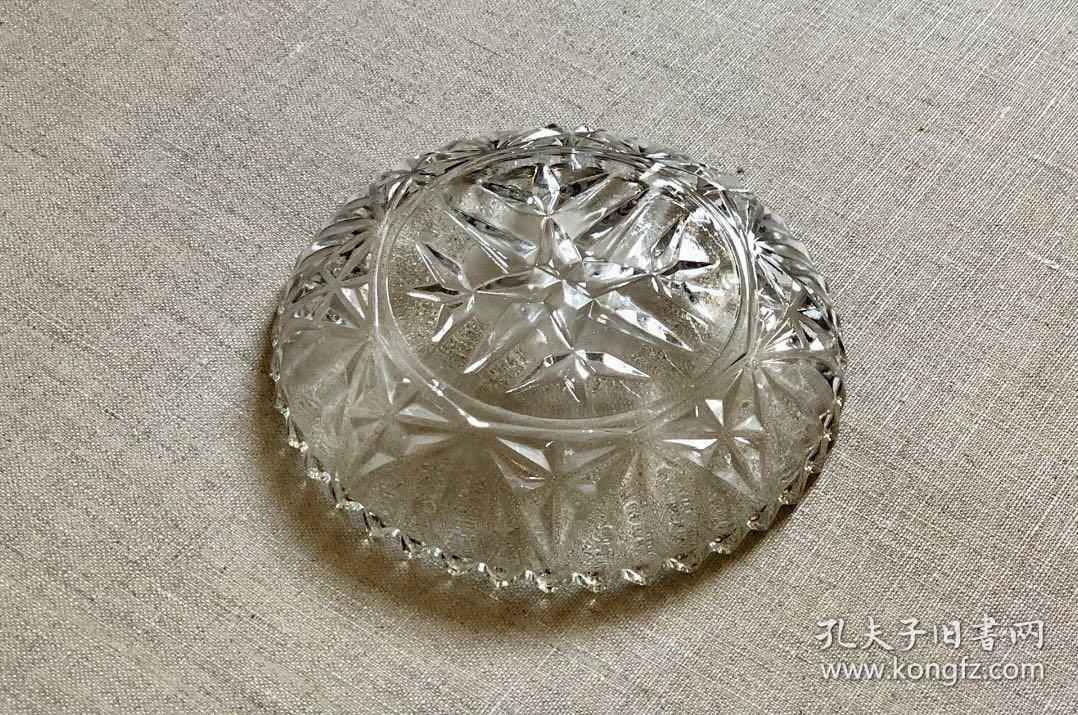 八十年代玻璃果盘