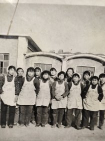 建国早期上海老照片上海长宁区天山帆布厂(纺织工业史料)