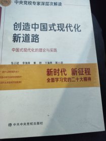 创造中国式现代化新道路 中国式现代化的理论与实践党校专家深层次解读 政治理论 张占斌 等 新华正版