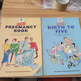 NEW PREGNANCY BOOK 1994/5 +NEW BIRTH TO FIVE  1995/6   两本合售