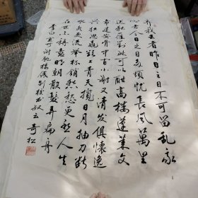 9 书画软片 30张合售 都是同一个人的书法作品 尺寸不一样