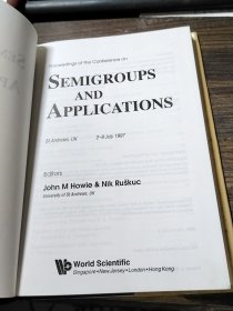 SEMIGROUPS AND APPLICATIONS