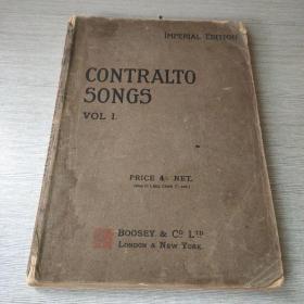 contralto songs : imperial edition