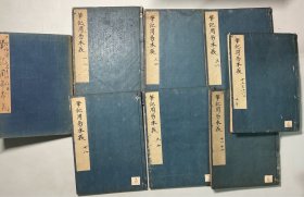 中村惕斋手批本【笔记周易本义】1函7册全，江户时期朱子学者中村惕斋著述，抄本天头有著者中村惕斋（名之钦）的一些按语，无序，为惕斋手泽本，早于刻本，珍贵。筆記周易本義，江户时期周易学讲义