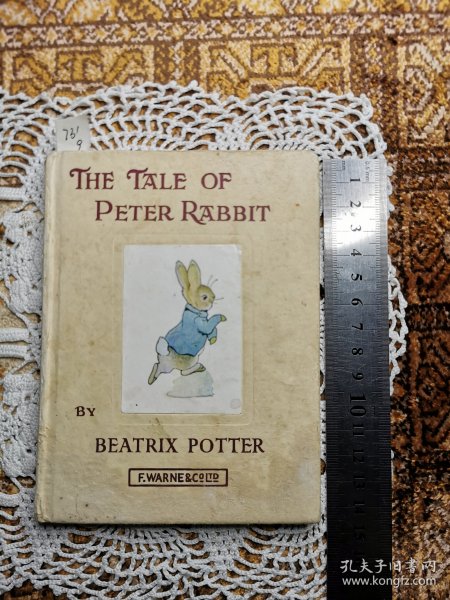 The tale of Peter Rabbit彼得兔英国原版印刷画童书绘本收藏