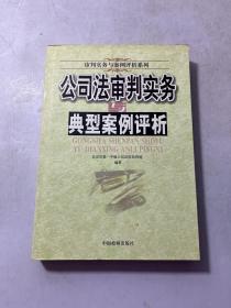 公司法审判实务与典型案例评析