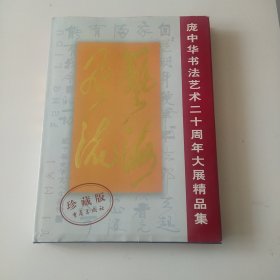 艺海风流：庞中华书法艺术二十周年大展精品集 珍藏版（实拍看图下单）