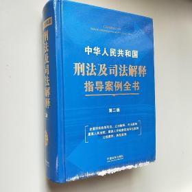 中华人民共和国刑法及司法解释指导案例全书（第二版）