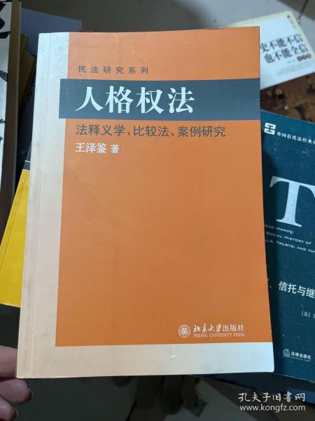 民法研究系列：人格权法（法释义学、比较法、案例研究）