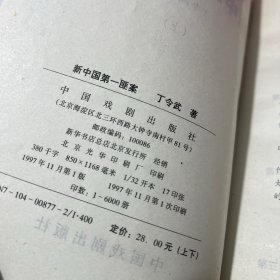 新中国第一匪案:长篇纪实文学