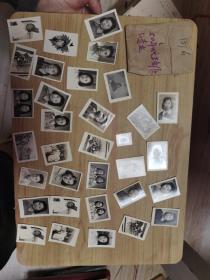 50年代老照片（王剑超的老友）33张老照片合售