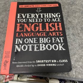 Everything You Need to Ace English Language Arts in One Big Fat Notebook: The Complete Middle School Study Guide