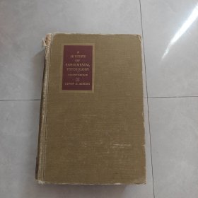 A HISTORY OF EXPERIMENTAL PSYCHOLOGY