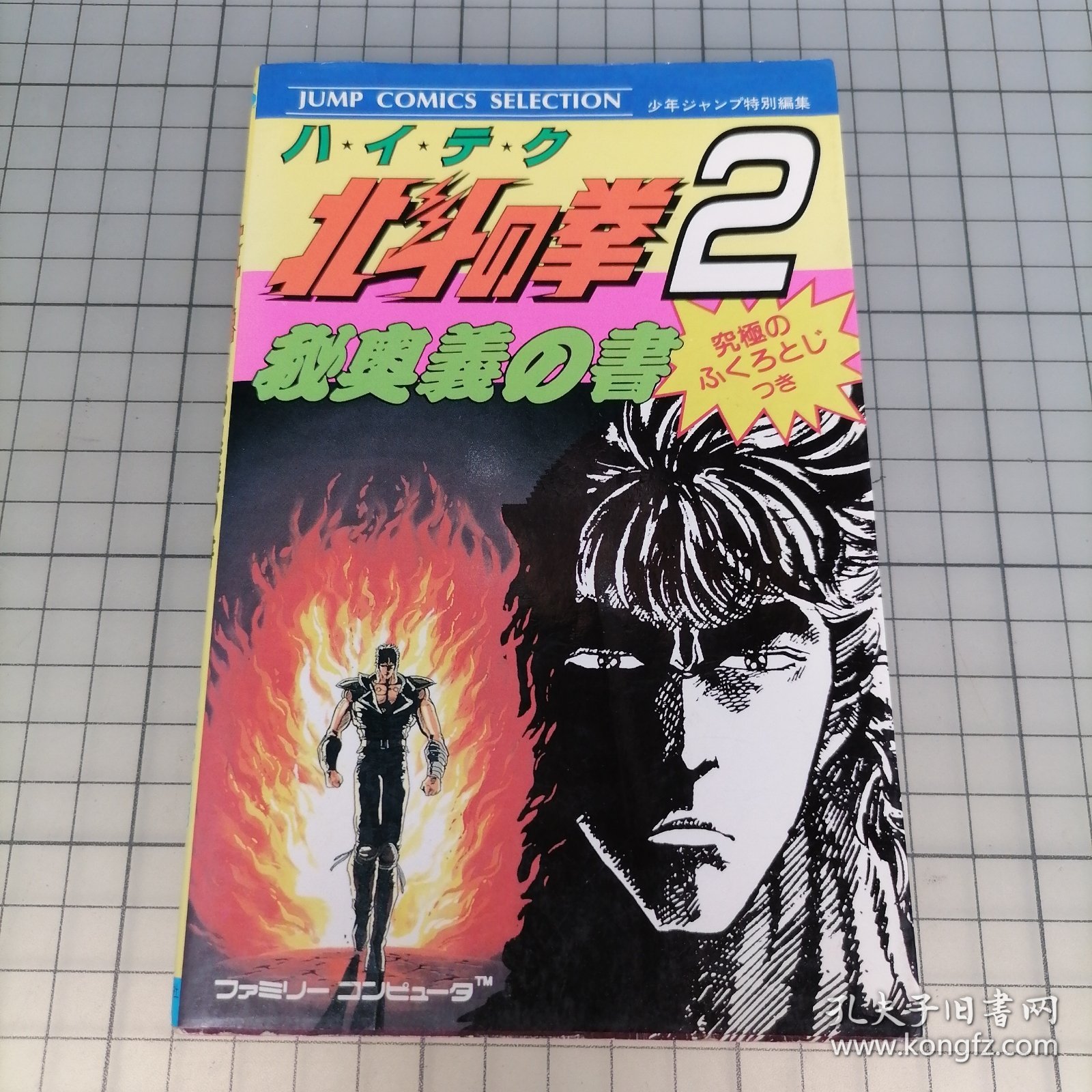 日版 ハイテク 北斗の拳2 秘奥義の書 高科技 北斗神拳2 秘奥义之书 原哲夫 画；武論尊(武论尊) 作 北斗神拳 游戏攻略设定集画集