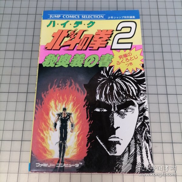 日版 ハイテク 北斗の拳2 秘奥義の書 高科技 北斗神拳2 秘奥义之书 原哲夫 画；武論尊(武论尊) 作 北斗神拳 游戏攻略设定集画集