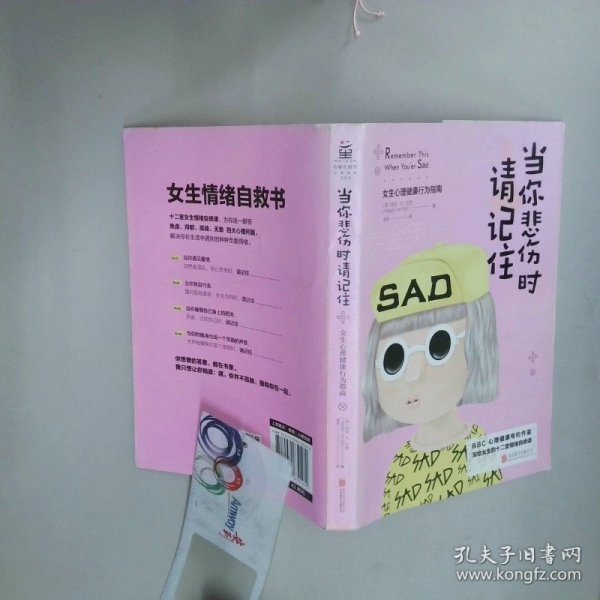 当你悲伤时请记住女生心理健康行为指南  玛吉 凡 艾克  著 李菲  译 北京联合出版公司