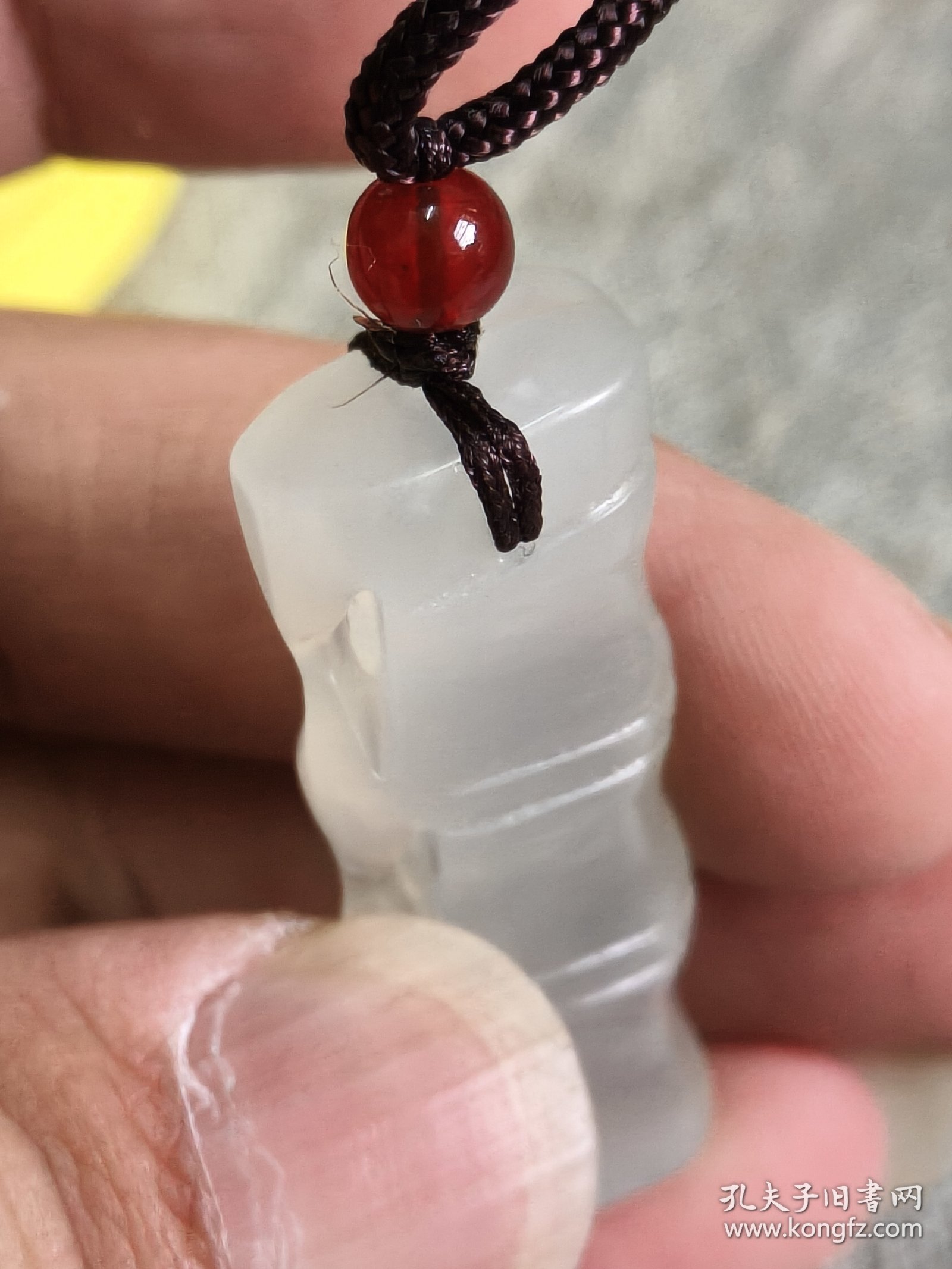 和田玉挂件一串，玉质好