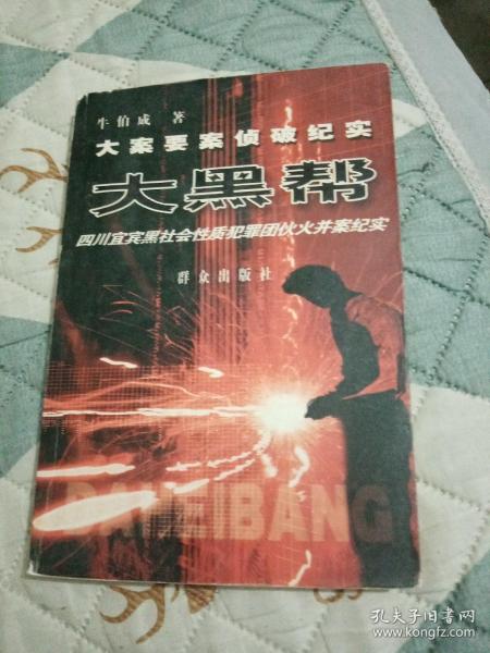 大黑帮——21世纪大案要案侦破纪实系列