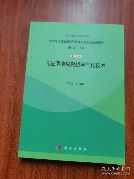 中国煤炭清洁高效可持续开发利用战略研究（第5篇）：先进清洁煤燃烧与气化技术